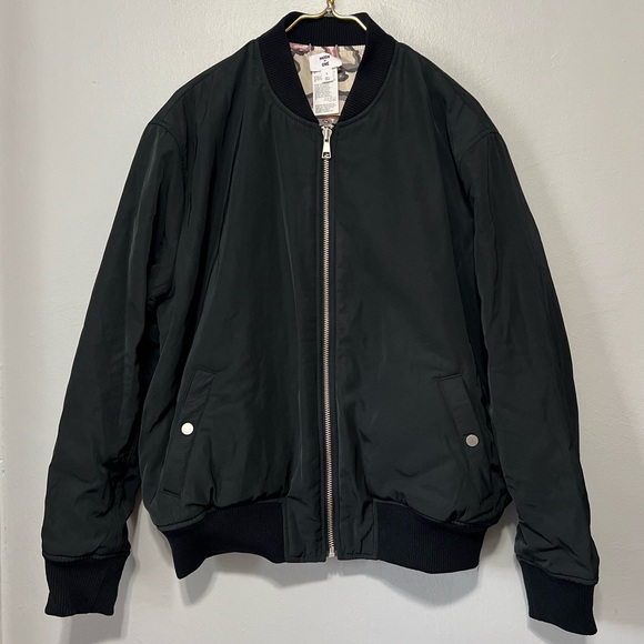 NWOT Mode of One Men’s Reversible Bomber Jacket - Picture 2 of 11